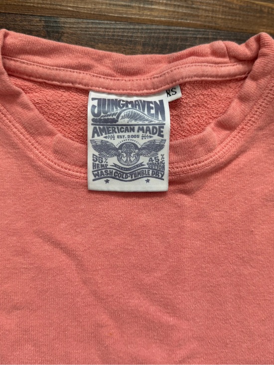 Jungmaven Sweaters - Jungmaven Coral Crewneck Sweatshirt 55% hemp 45% organic cotton
